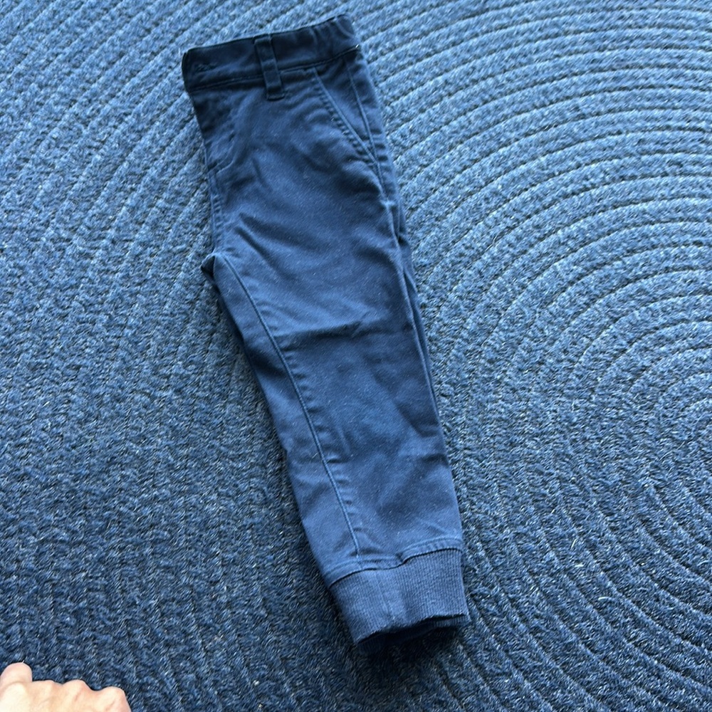 Janie and Jack jogger pants navy blue 2T